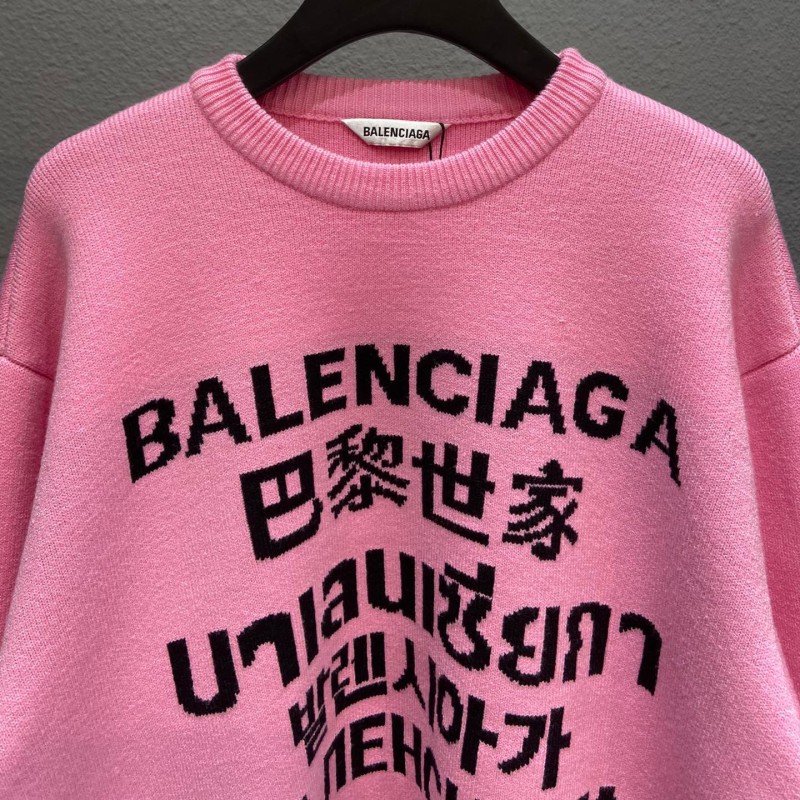 Balenciaga Unisex Long Sleeves Tee