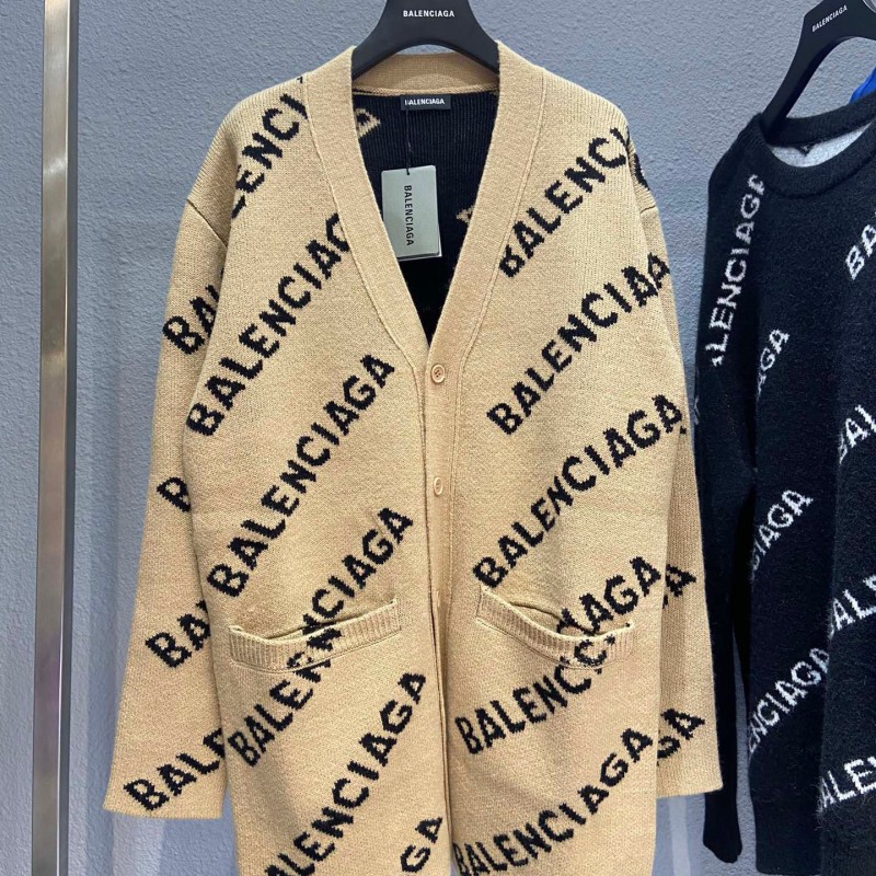 Balenciaga Unisex Sweater Coat