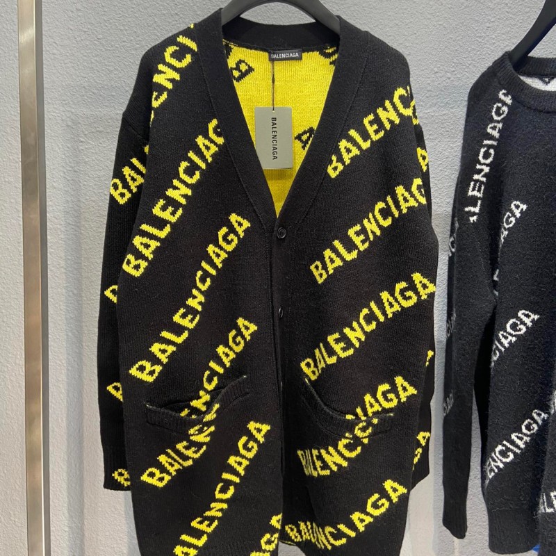 Balenciaga Unisex Sweater Coat