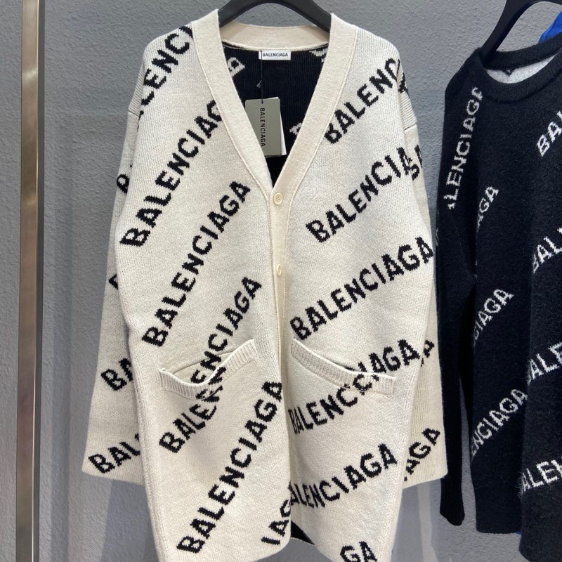 Balenciaga Unisex Sweater Coat