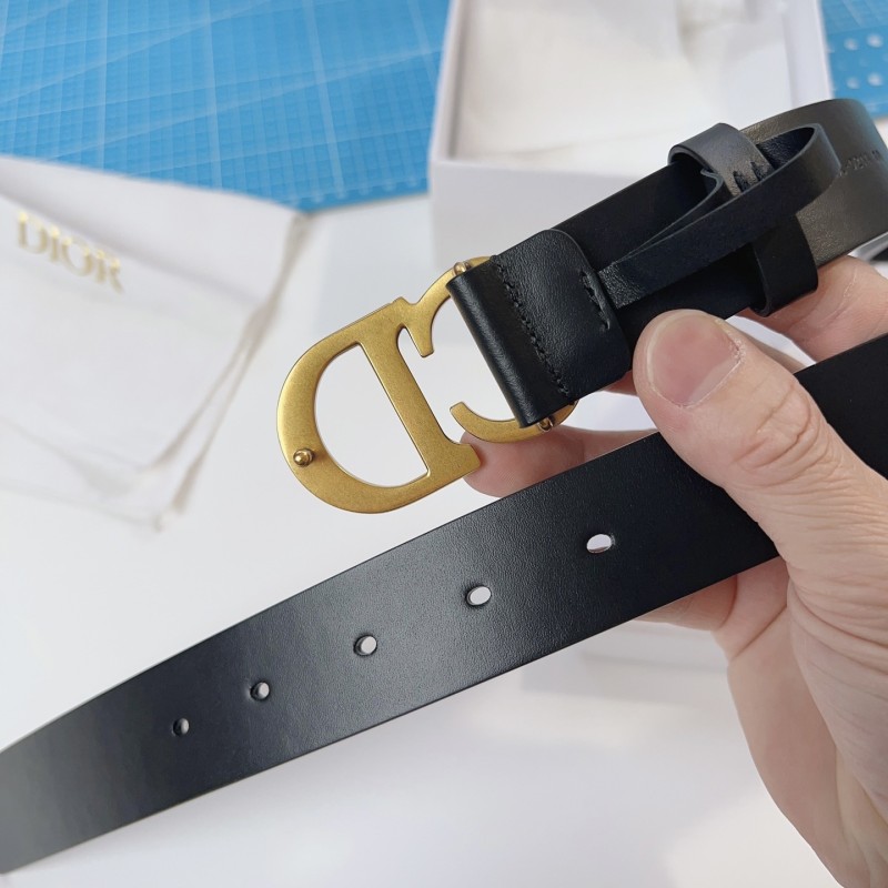 Dior Saddle Belt