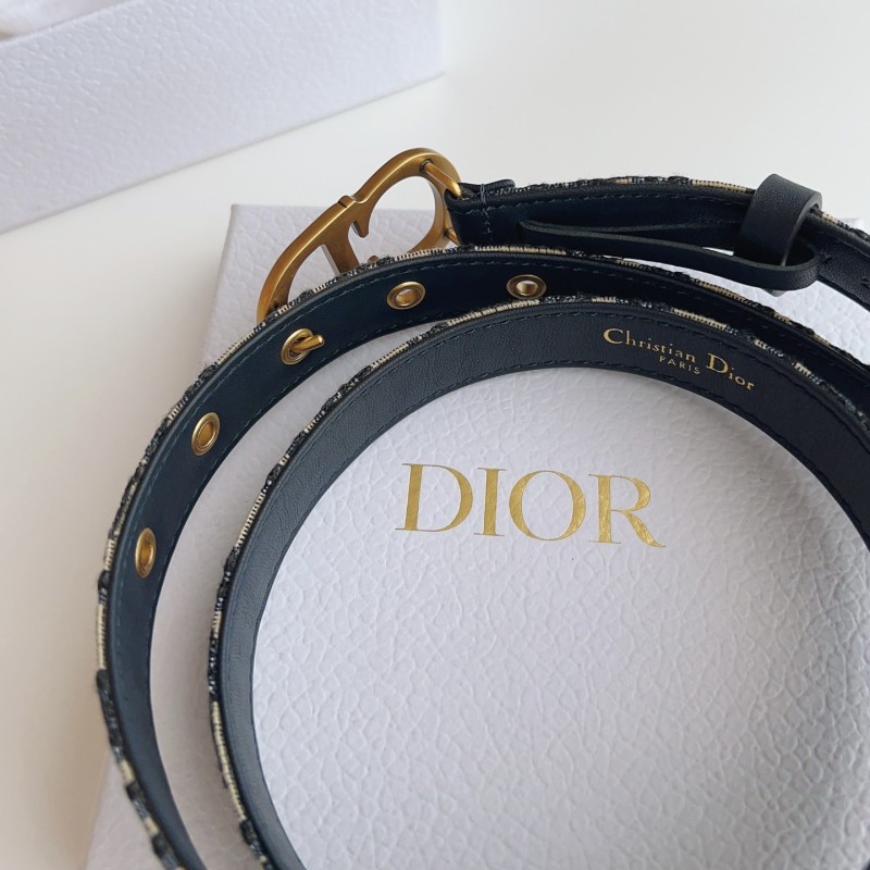 Dior Saddle Belt