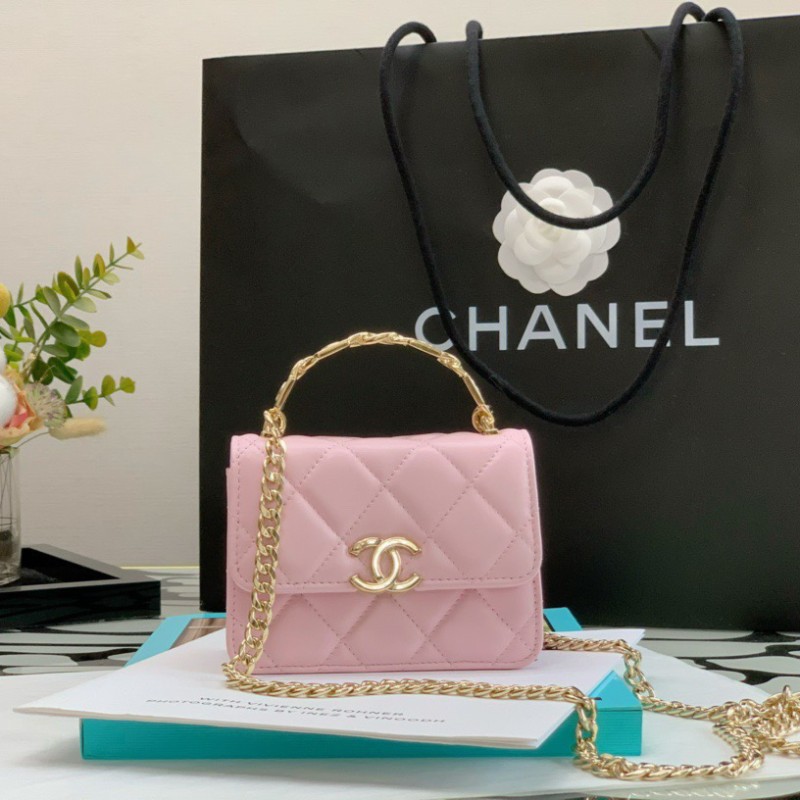 Chanel 22ss 珐琅手柄包