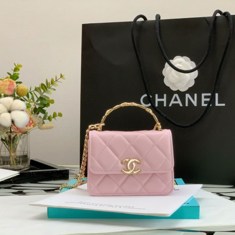 Chanel 22ss 珐琅手柄包