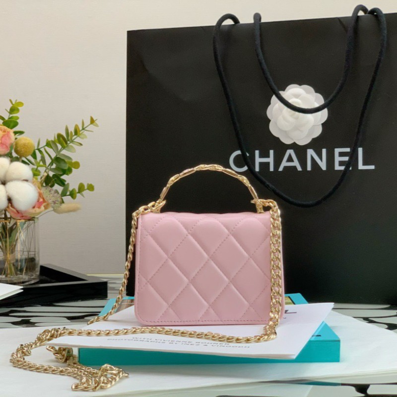 Chanel 22ss 珐琅手柄包