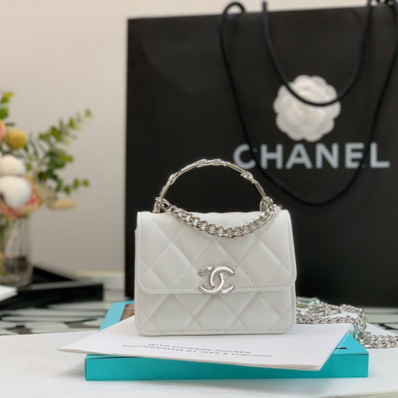 Chanel 22ss 珐琅手柄包