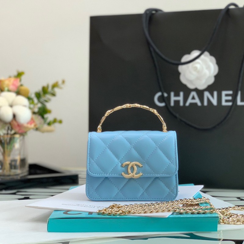 Chanel 22ss 珐琅手柄包