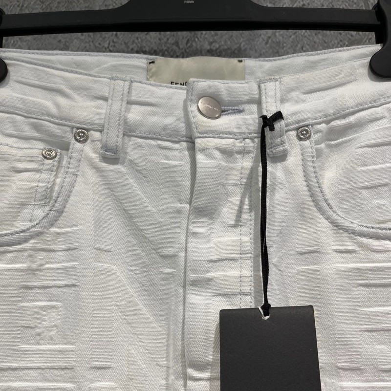 Fendi x Marc Jacobs Long Jeans Pants