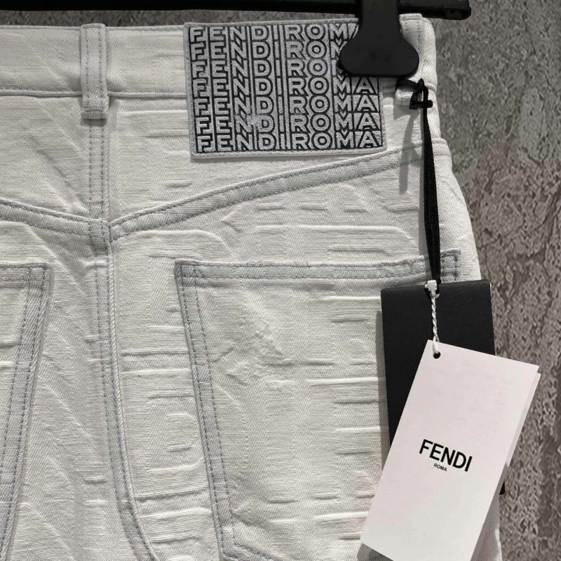 Fendi x Marc Jacobs Long Jeans Skirts