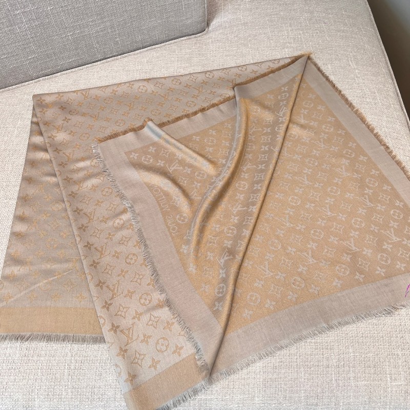 LV Shine Shawl 金丝披肩