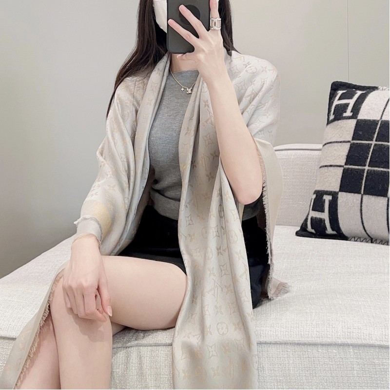 LV Shine Shawl 金丝披肩