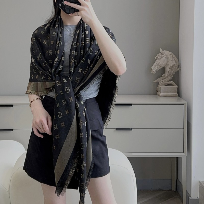 LV Shine Shawl 金丝披肩