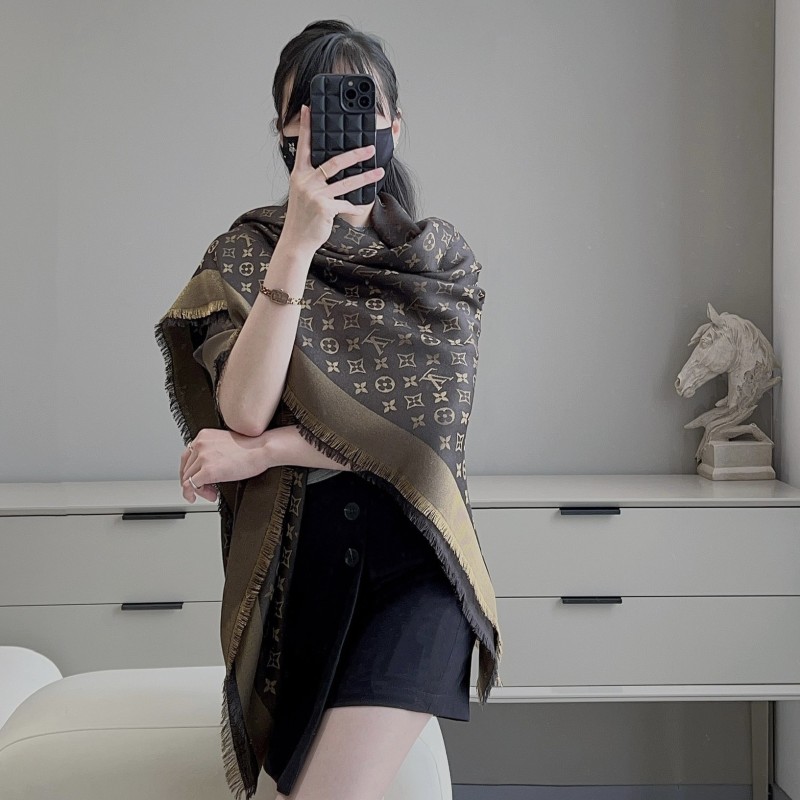 LV Shine Shawl 金丝披肩