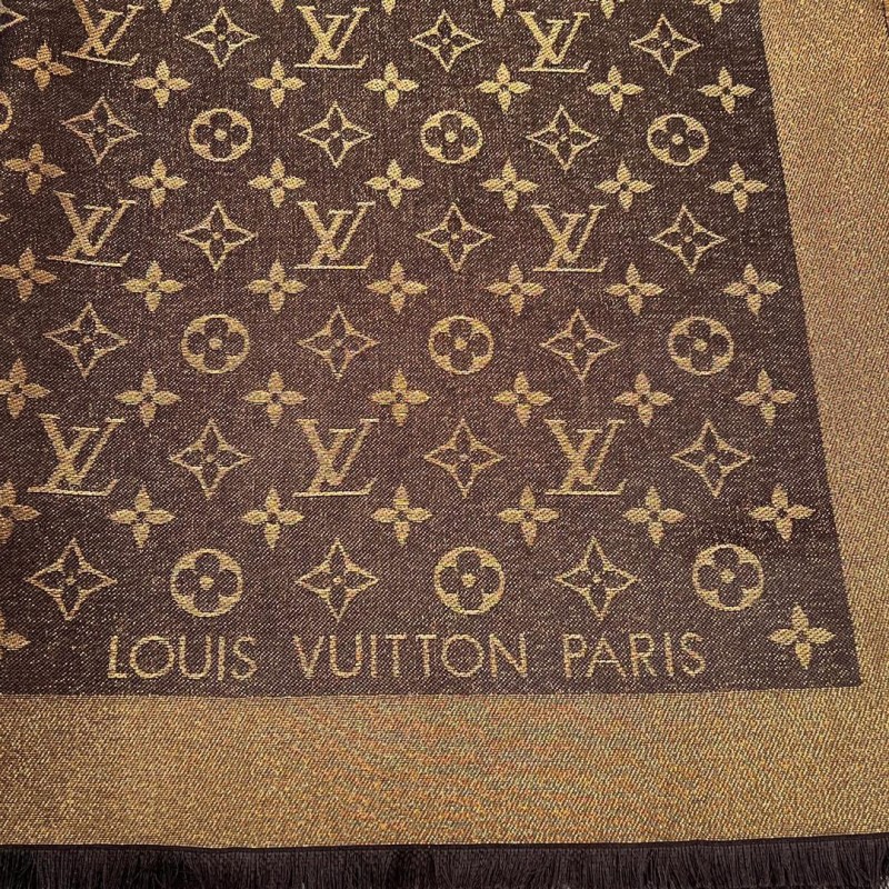 LV Shine Shawl 金丝披肩