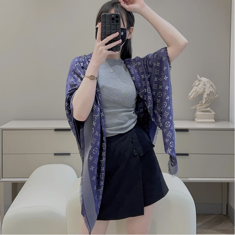 LV Shine Shawl 金丝披肩