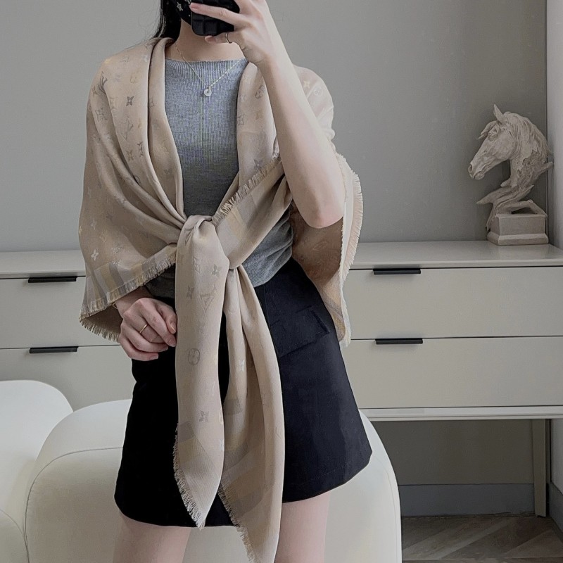 LV Shine Shawl 金丝披肩