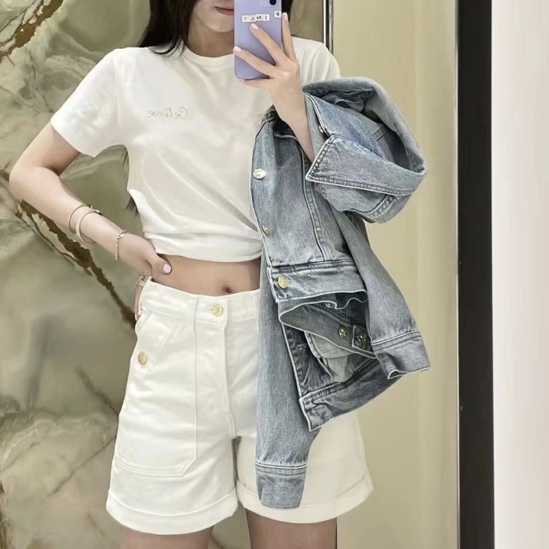 Celine Denim Shorts