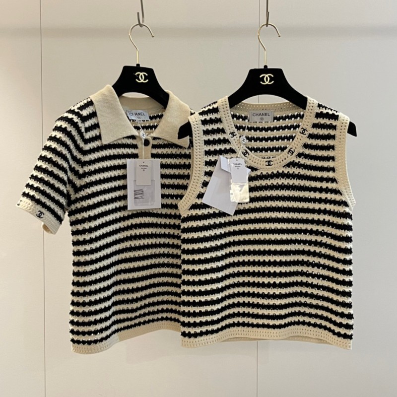 Chanel Knit Singlet / Shirt