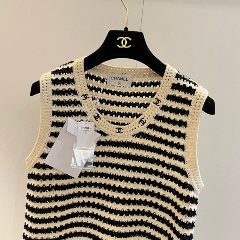 Chanel Knit Singlet / Shirt