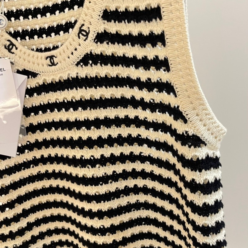 Chanel Knit Singlet / Shirt