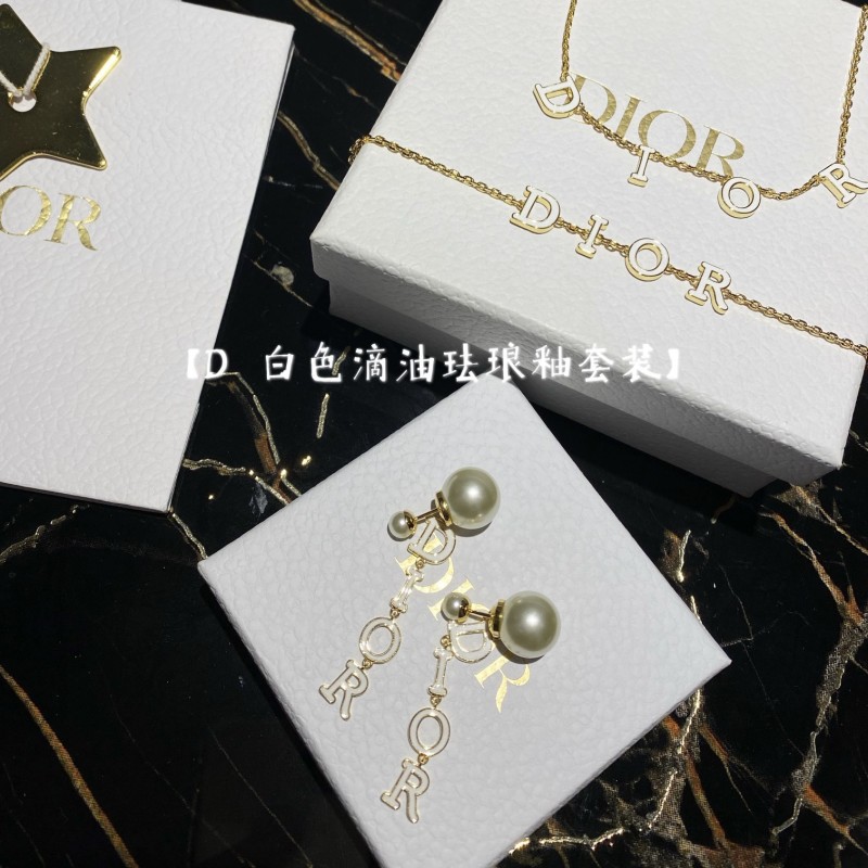 Dior Necklace / Bracelet / Earrings 