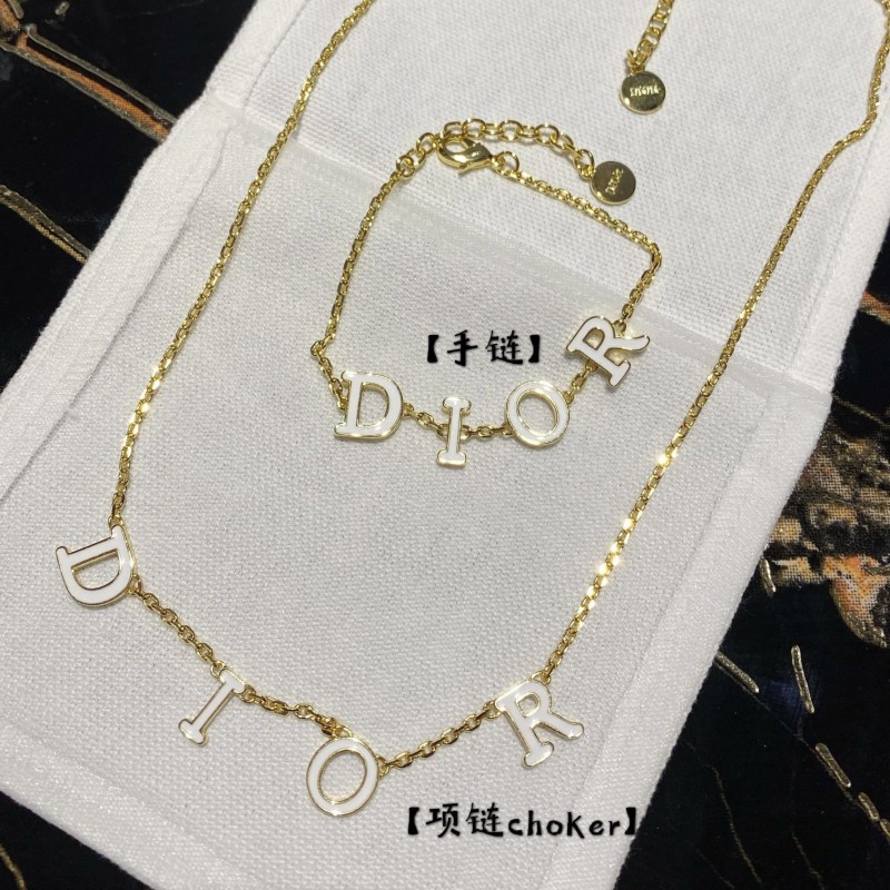 Dior Necklace / Bracelet / Earrings 