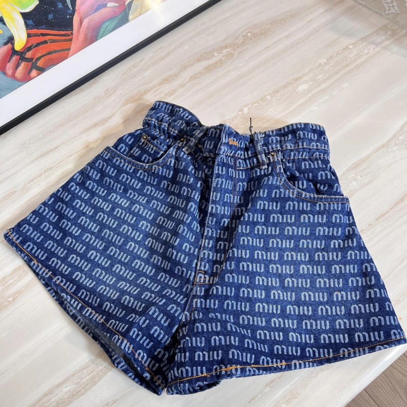 MiuMiu Denim Shorts