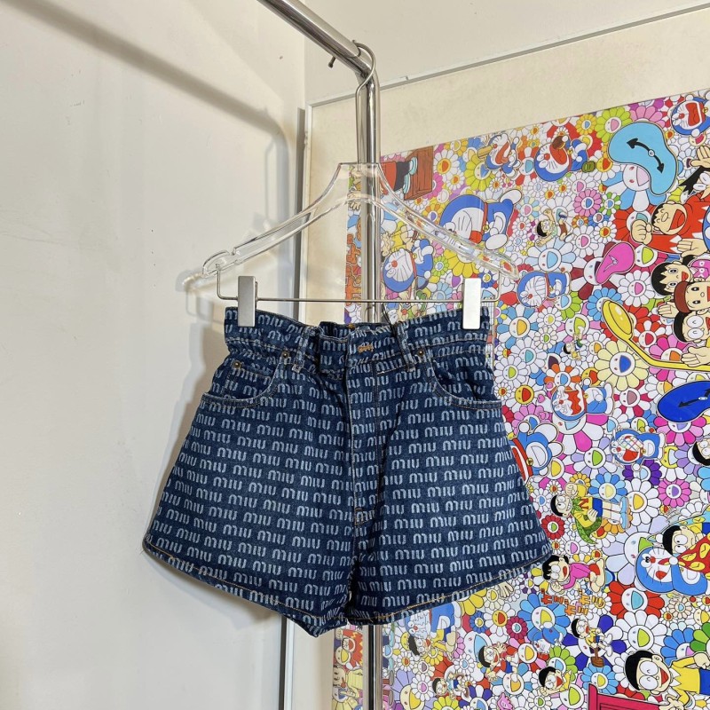 MiuMiu Denim Shorts