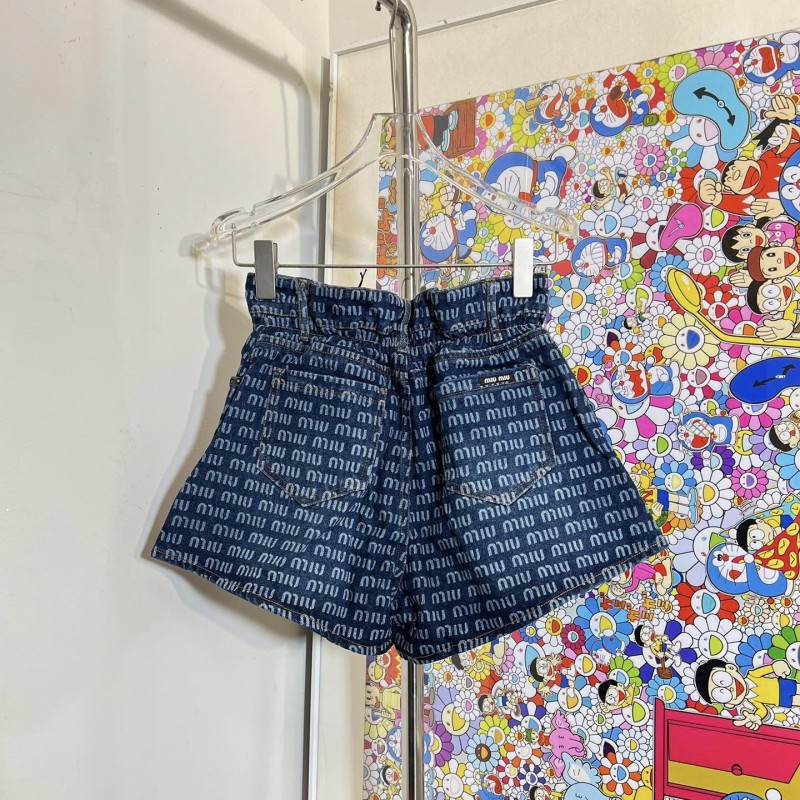 MiuMiu Denim Shorts