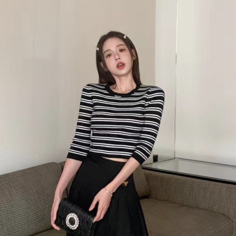 Prada Long Sleeves Tee