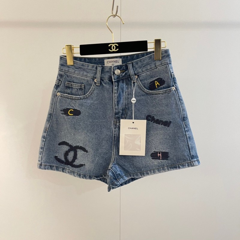 Chanel Denim Shorts