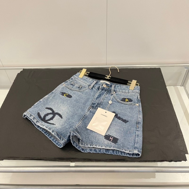 Chanel Denim Shorts