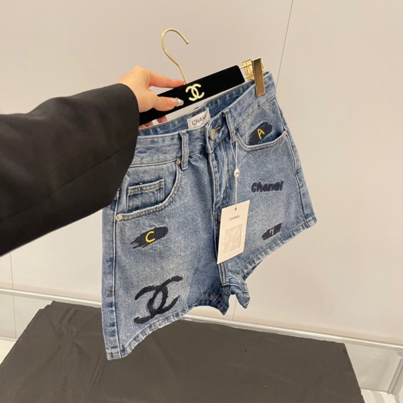 Chanel Denim Shorts