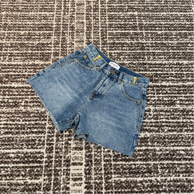 YSL Denim Shorts