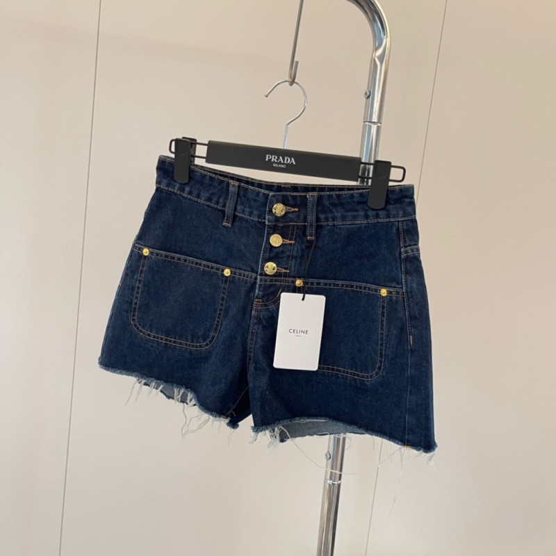 Celine Denim Shorts