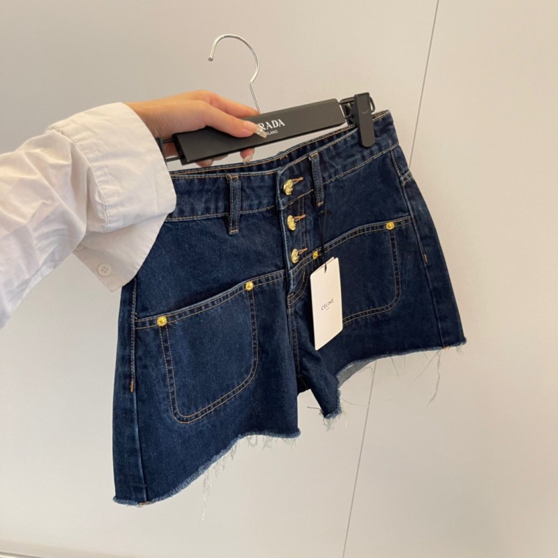 Celine Denim Shorts