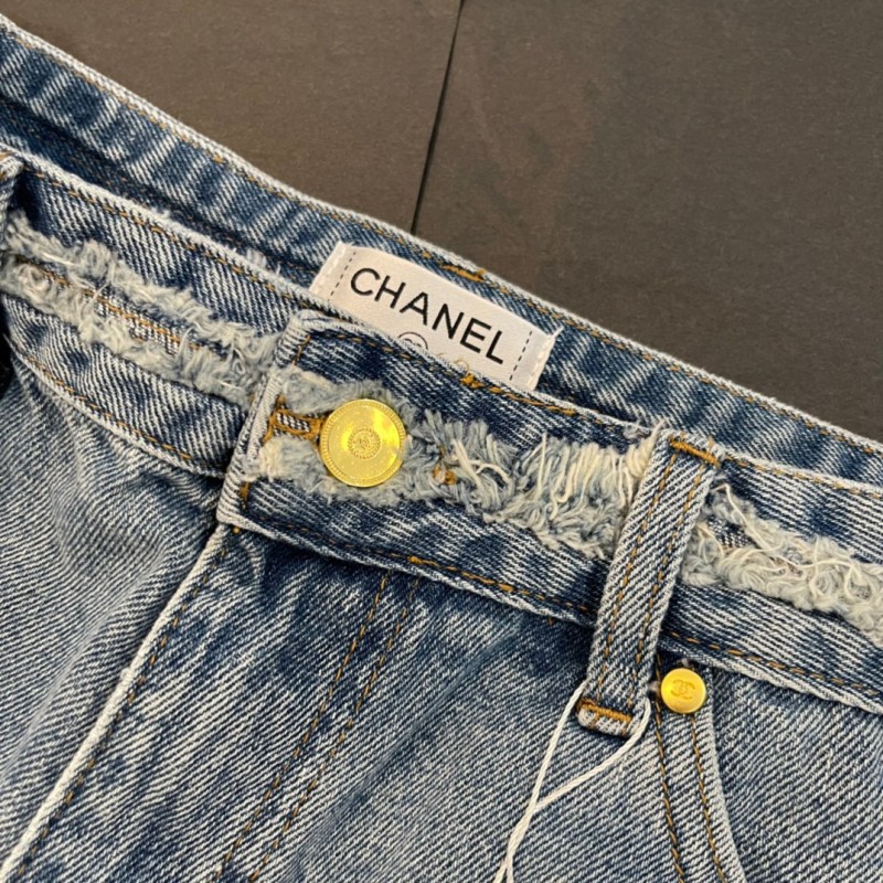 Chanel Denim Shorts