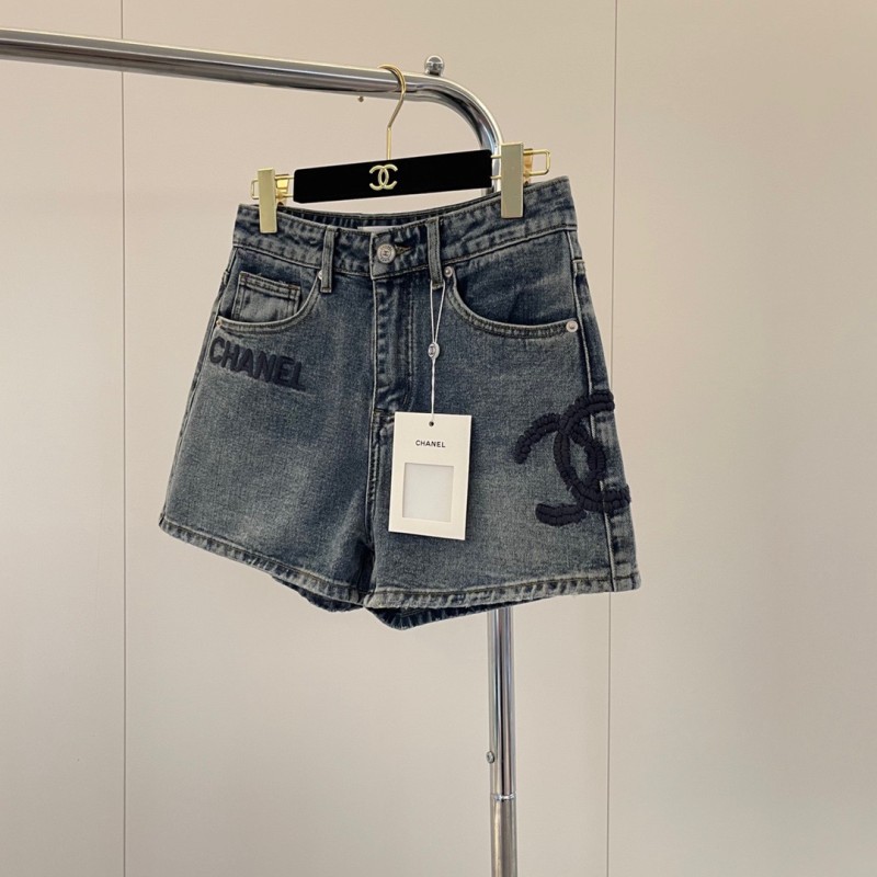 Chanel Denim Shorts