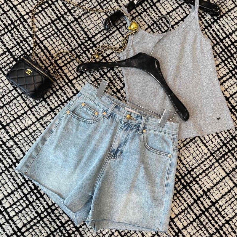 Celine Denim Shorts