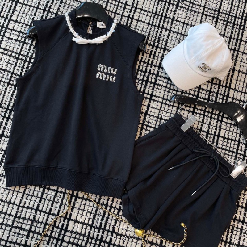 MiuMiu Singlet & Short Pant Set