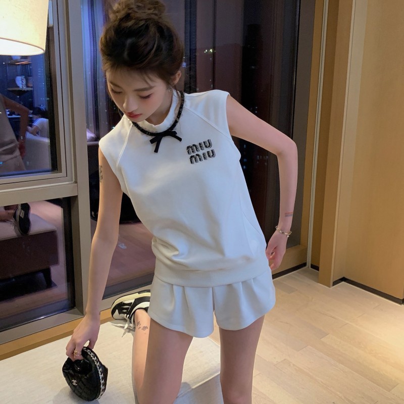 MiuMiu Singlet & Short Pant Set