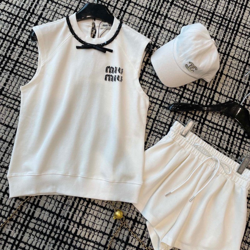 MiuMiu Singlet & Short Pant Set