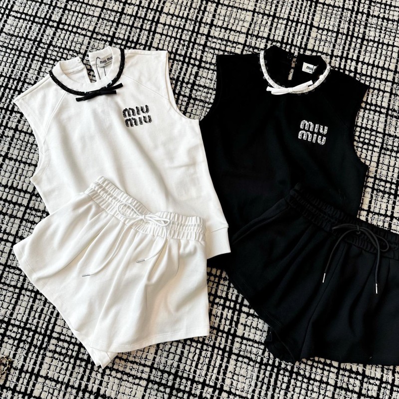 MiuMiu Singlet & Short Pant Set