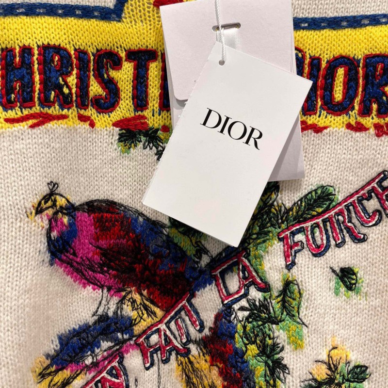 Dior Long Sleeves Cashmere Sweater