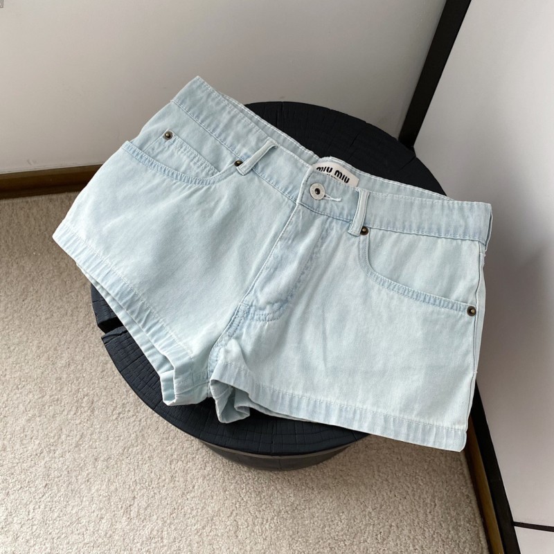 MiuMiu Denim Shorts