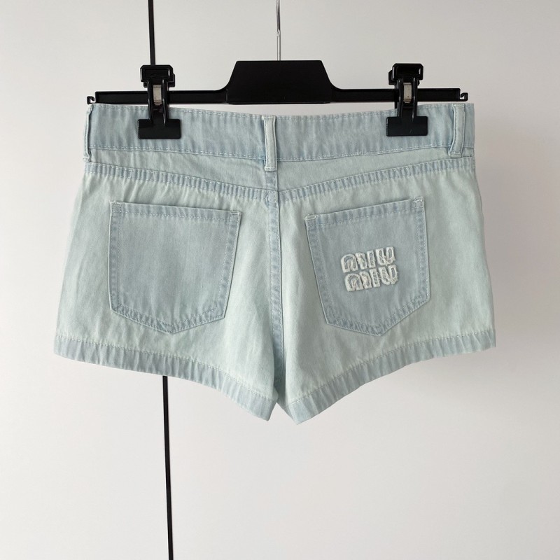 MiuMiu Denim Shorts