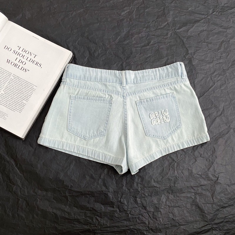 MiuMiu Denim Shorts