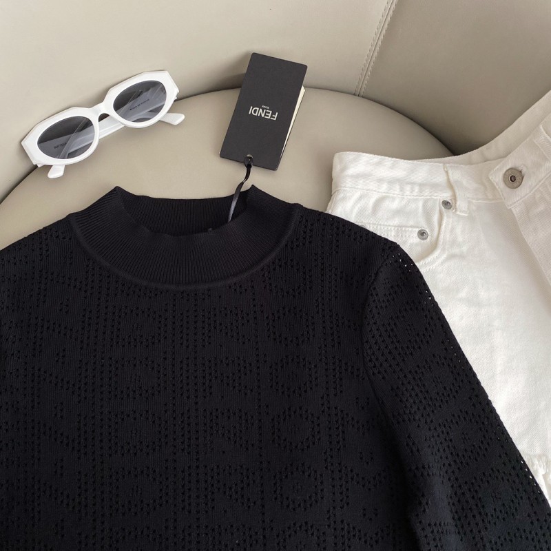 Fendi Knit Long Sleeves Tee