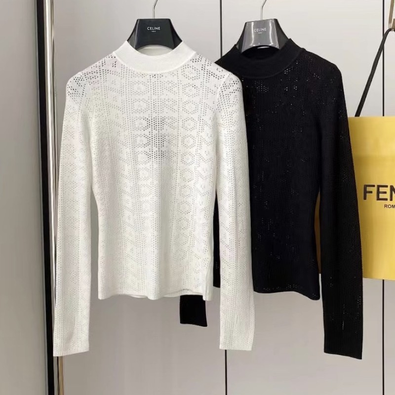 Fendi Knit Long Sleeves Tee