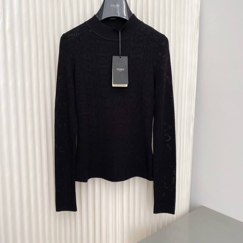 Fendi Knit Long Sleeves Tee